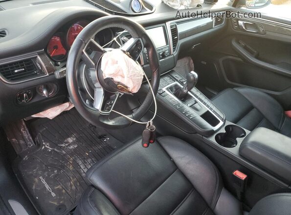 WP1AF2A50GLB94965 2016 PORSCHE MACAN Gray Առջևի վահանակի տեսք