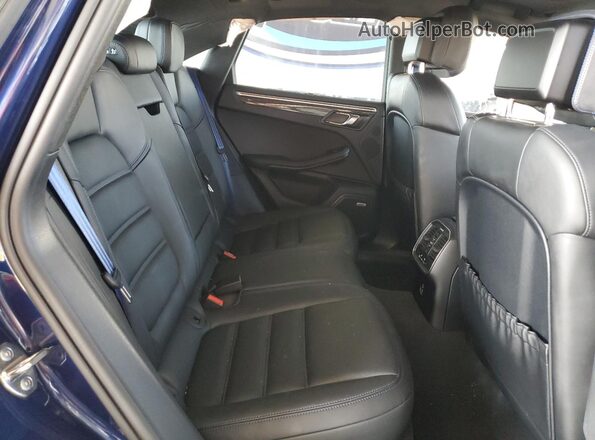 WP1AF2A54NLB31557 2022 PORSCHE MACAN Blue Widok tylnych siedzeń