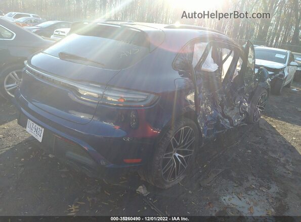 WP1AF2A5XNLB31143 2022 PORSCHE MACAN Purple Tył prawy
