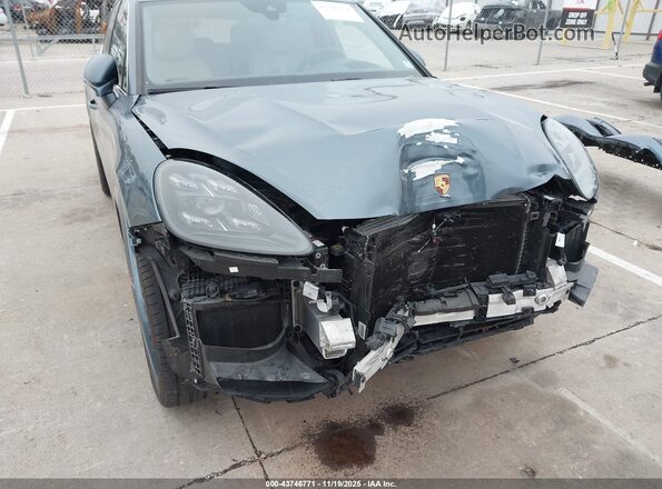 WP1AF2AY6LDA39609 2020 PORSCHE CAYENNE Blue Widok z przodu