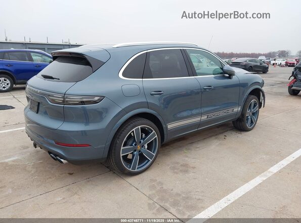 WP1AF2AY6LDA39609 2020 PORSCHE CAYENNE Blue Tył prawy
