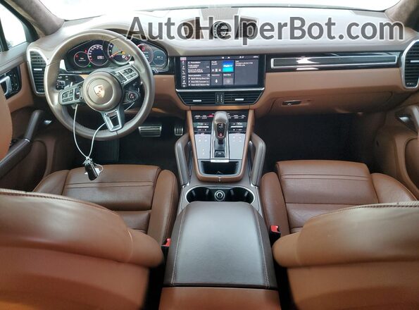 WP1AF2AY8LDA39210 2020 PORSCHE CAYENNE Синий Вид панели приборов