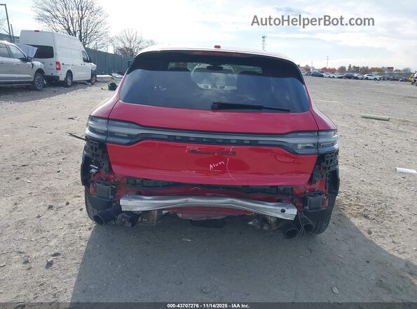 WP1AG2A58MLB51662 2021 PORSCHE MACAN Red 