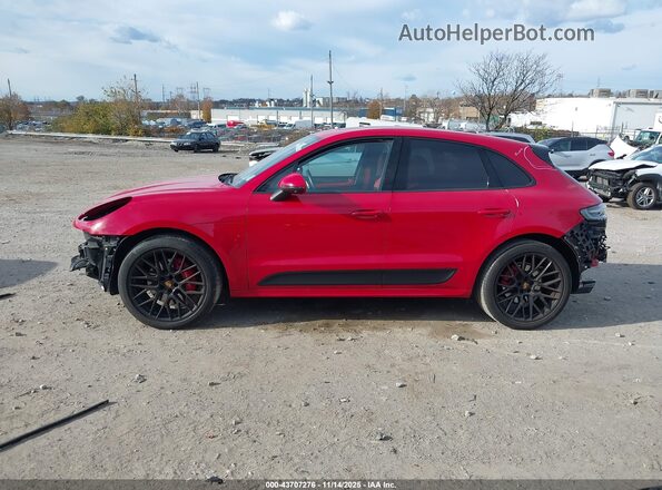 WP1AG2A58MLB51662 2021 PORSCHE MACAN Red 