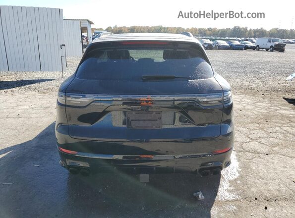 WP1AG2AY0MDA33092 2021 PORSCHE CAYENNE Black Հետևի տեսք