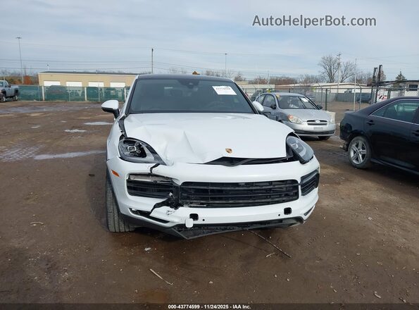 WP1BA2AY7LDA46703 2020 PORSCHE CAYENNE White Դիմացի տեսք