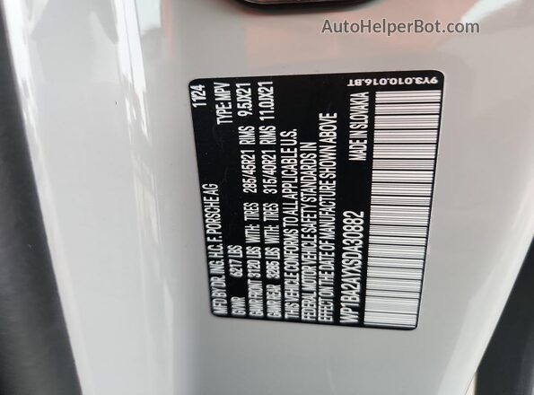 WP1BA2AYXSDA30882 2025 PORSCHE CAYENNE Gray Շարժիչի բաժամունքի տեսք
