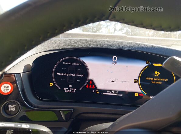 WP1BA2AYXSDA33488 2025 PORSCHE CAYENNE Gray უკანა სავარძლების ხედი