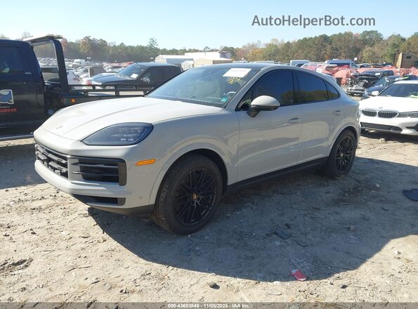 WP1BA2AYXSDA33488 2025 PORSCHE CAYENNE Gray წინა მარცხენა ხედი სამი მეოთხედიდან