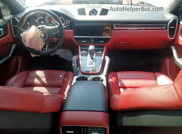 WP1BG2AYXMDA49546 2021 PORSCHE CAYENNE White Widok deski rozdzielczej