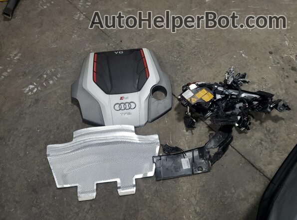 WUAAWCF55MA902816 2021 AUDI RS5 Gray Widok komory silnika