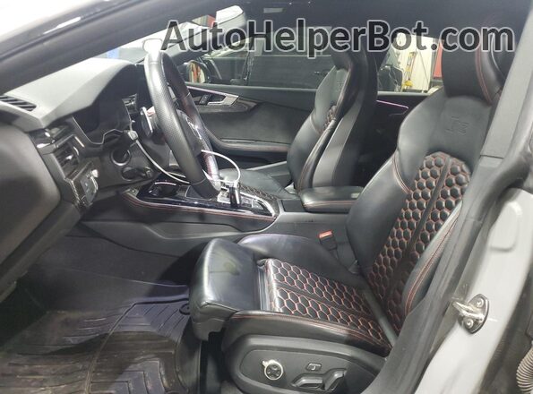 WUAAWCF55MA902816 2021 AUDI RS5 Gray Widok wnętrza z przodu
