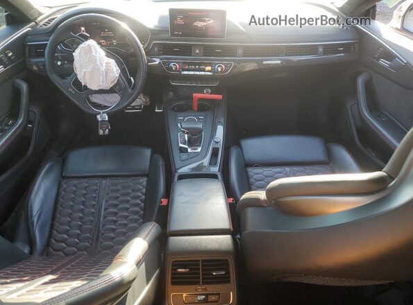 WUABWCF50KA904846 2019 AUDI RS5 Gray Dashboard view