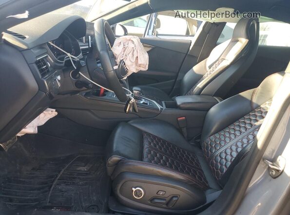 WUABWCF50KA904846 2019 AUDI RS5 Gray Front interior view