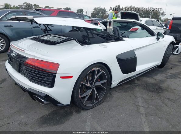 WUACECFX6N7901007 2022 AUDI R8 White Հետևի աջ