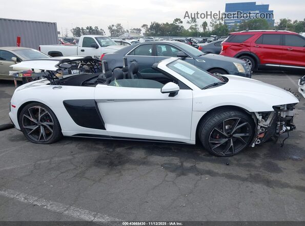 WUACECFX6N7901007 2022 AUDI R8 White Սալոնի 360 աստիճան տեսք