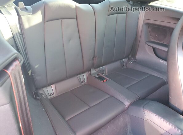 WUACSAFV8J1900210 2018 AUDI TT White Rear seats view