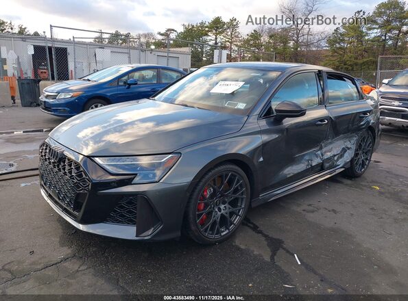 WUAGWDGY0SA909971 2025 AUDI RS3 Gray Przód lewy
