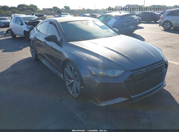 WUAPCBF20MN902993 2021 AUDI RS7 Gray Vista interior trasera