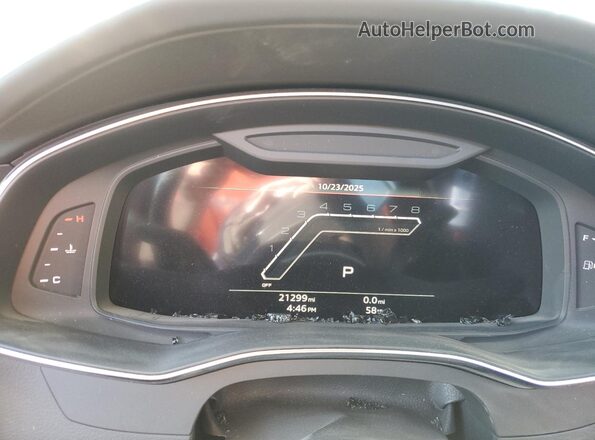 WUAPCBF2XMN903682 2021 AUDI RS7 Black Vista del cuadro de instrumentos