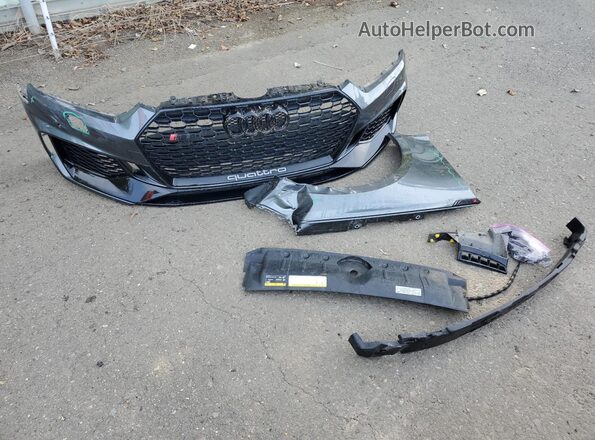 WUAPWAF53KA903815 2019 AUDI RS5 Gray Engine compartment view