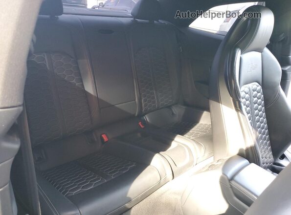 WUAPWAF53KA903815 2019 AUDI RS5 Gray Rear seats view