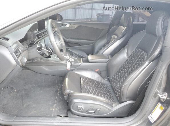 WUAPWAF53KA903815 2019 AUDI RS5 Gray Front interior view