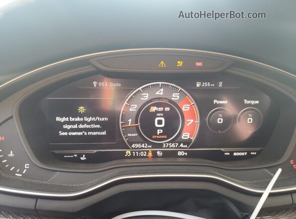 WUAPWAF54KA902964 2019 AUDI RS5 Красный 