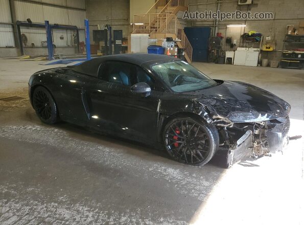 WUAVACFX6J7900308 2018 AUDI R8 Black წინა მარჯვენა