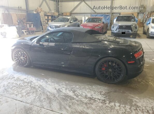 WUAVACFX6J7900308 2018 AUDI R8 Black უკანა მარცხენა