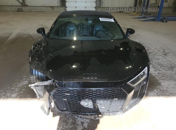 WUAVACFX6J7900308 2018 AUDI R8 Black წინა ხედი