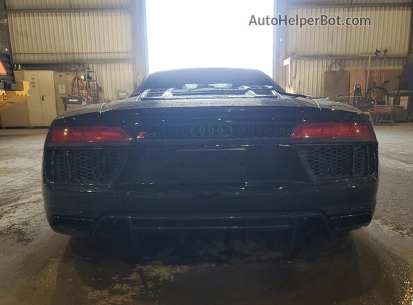 WUAVACFX6J7900308 2018 AUDI R8 Black უკანა ხედი