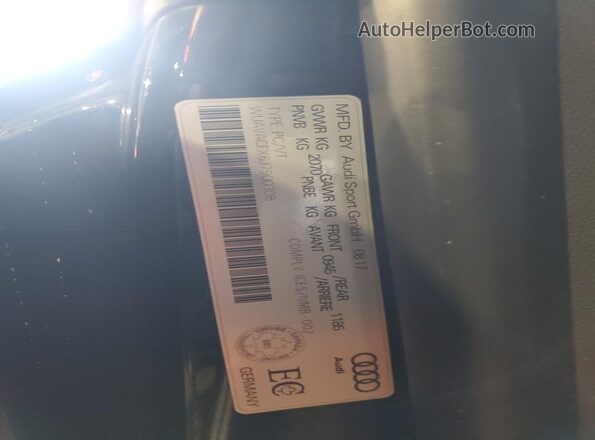 WUAVACFX6J7900308 2018 AUDI R8 Black ძრავის განყოფილების ხედი