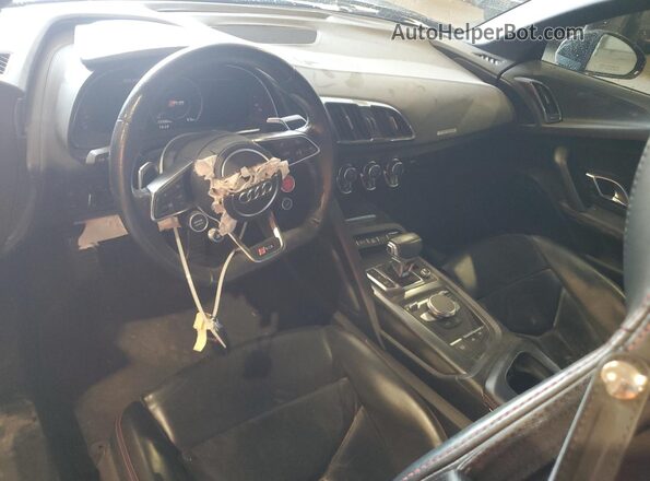 WUAVACFX6J7900308 2018 AUDI R8 Black წინა პანელის ხედი