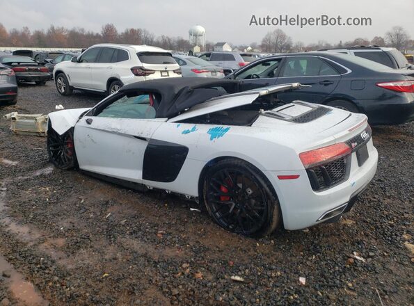 WUAVACFX7H7904720 2017 AUDI R8 Белый Задняя левая четверть