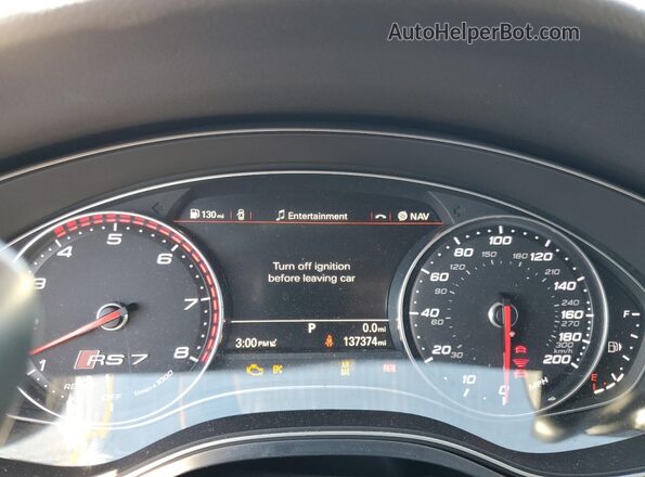 WUAW2AFC6GN900719 2016 AUDI RS7 Silver 