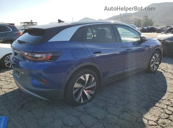 WVGDMPE28MP023186 2021 VOLKSWAGEN ID.4 Blue Rear right