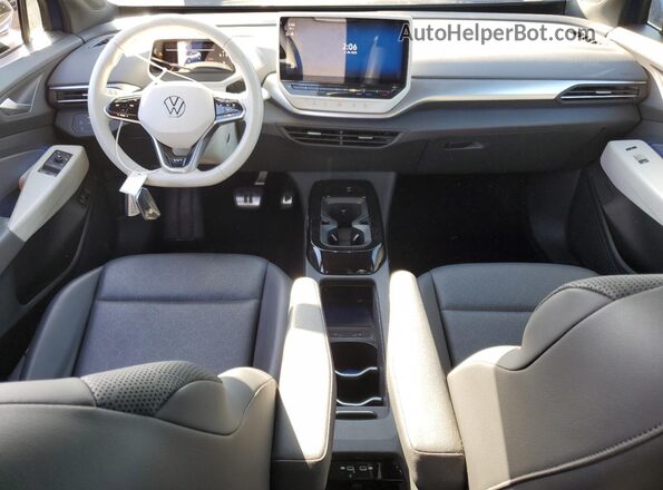 WVGDMPE28MP023186 2021 VOLKSWAGEN ID.4 Blue Dashboard view