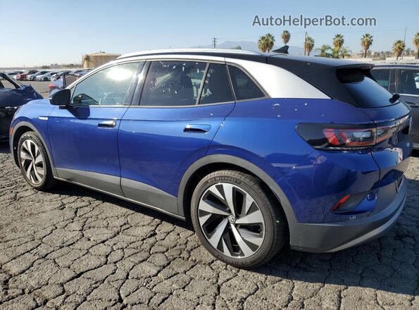 WVGDMPE28MP023186 2021 VOLKSWAGEN ID.4 Blue Rear left