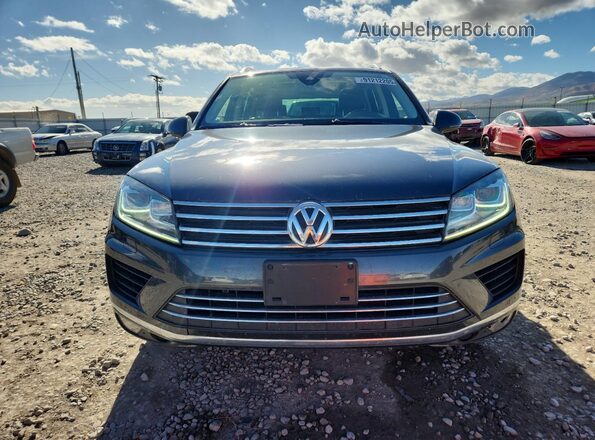 WVGEF9BP0GD003191 2016 VOLKSWAGEN TOUAREG Charcoal Դիմացի տեսք