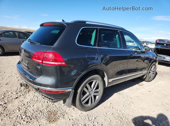 WVGEF9BP0GD003191 2016 VOLKSWAGEN TOUAREG Charcoal Հետևի աջ