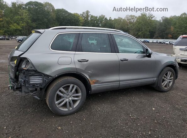 WVGEF9BP0GD010643 2016 VOLKSWAGEN TOUAREG Gray უკანა მარჯვენა