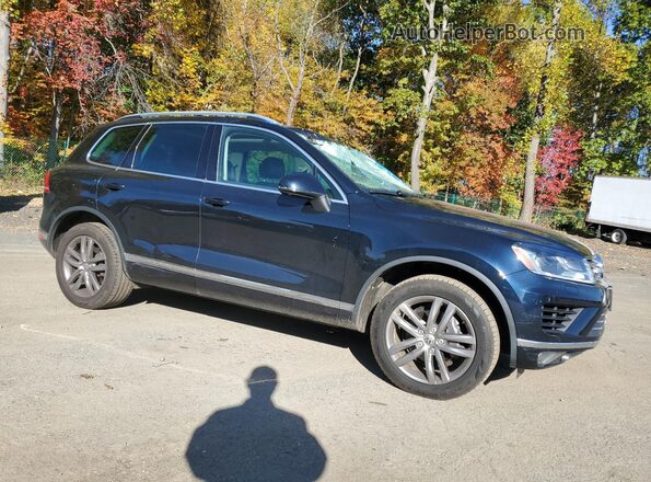 WVGEF9BP2GD010322 2016 VOLKSWAGEN TOUAREG Black Առջևի աջ