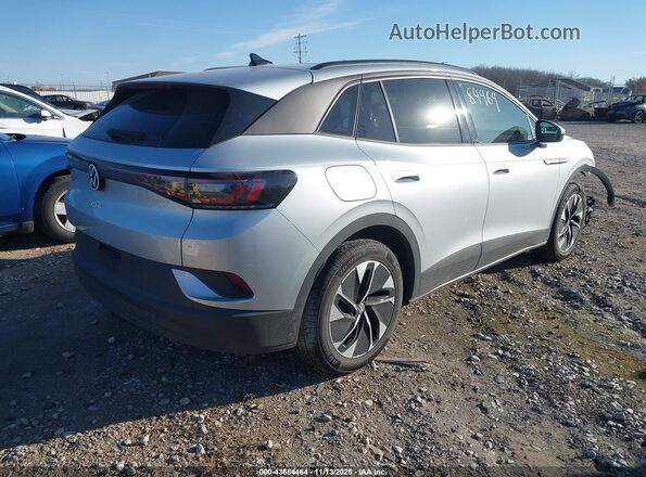 WVGGNPE21MP064978 2021 VOLKSWAGEN ID.4 Silver Trasero derecho