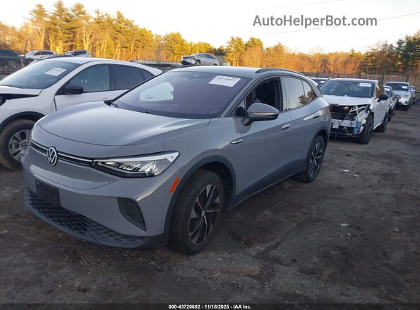 WVGJNPE28MP062733 2021 VOLKSWAGEN ID.4 Gray 