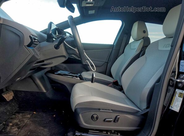 WVGKMPE22NP074367 2022 VOLKSWAGEN ID.4 Black Front interior view
