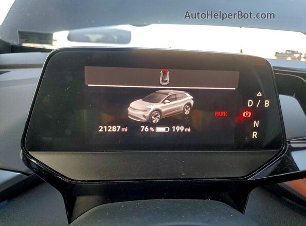 WVGKMPE22NP074367 2022 VOLKSWAGEN ID.4 Black Instrument cluster view