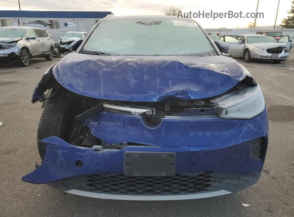 WVGKMPE27MP041993 2021 VOLKSWAGEN ID.4 Blue Widok z przodu