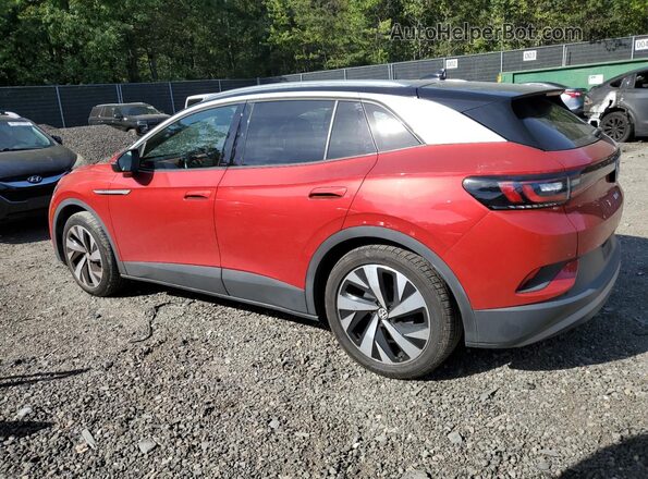 WVGKMPE27NP072582 2022 VOLKSWAGEN ID.4 Red Rear left