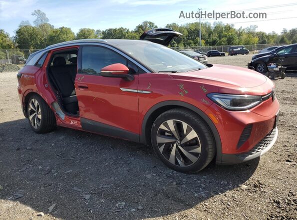 WVGKMPE27NP072582 2022 VOLKSWAGEN ID.4 Red Front right